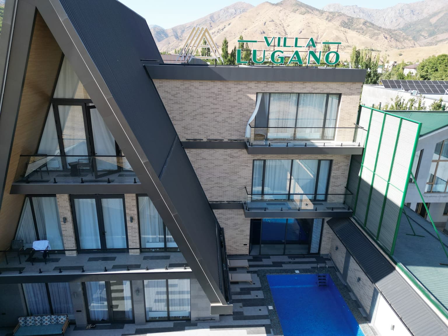 Villa Lugano — главный фасад